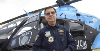 cómo es el trabajo de un piloto de helicópteros de la Ciudad
