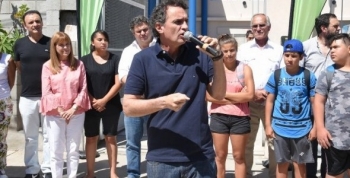 Katopodis y López Medrano inauguraron Casa de Encuentro Comunitario de Villa Hidalgo en San Martín