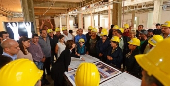 Vecinos de San Fernando visitaron la obra del futuro Hospital Municipal