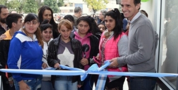 Katopodis inauguró el primer centro de formación laboral para personas con discapacidad