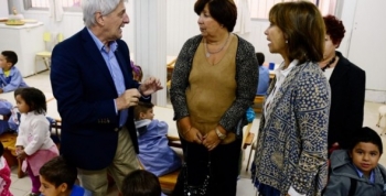 Luis Andreotti inauguró nuevas obras en Jardín de Infantes