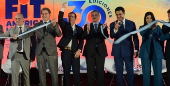 Jorge Macri abrió la Feria Internacional de Turismo en La Rural