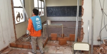 Katopodis visitó nuevas obras del Programa Haciendo Escuela