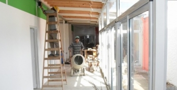 Avanza la última etapa de construcción del Centro de Salud de Villa Lanzone Oeste en San Martín