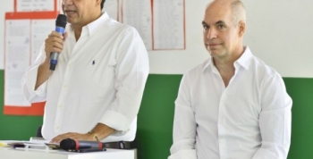 Jorge Macri y Horacio Rodríguez Larreta compartieron ideas de gestión con vecinos 