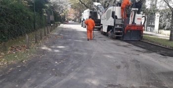 EL MUNICIPIO RENUEVA CALLES EN LAS LOMAS DE SAN ISIDRO