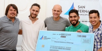 San Fernando destacó a la orquesta folklórica La Sacha Fuga