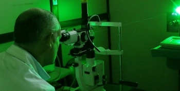 NUEVO LÁSER PARA EVITAR LA CEGUERA EN EL HOSPITAL CENTRAL DE SAN ISIDRO