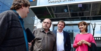 San Fernando mostró su política sanitaria a funcionarios de Gral. Las Heras