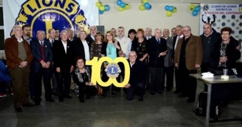 LOS LEONES CELEBRARON SU 100 ANIVERSARIO EN VILLA ADELINA