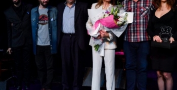 Leonor Benedetto llenó de poesía el Teatro Martinelli