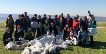 Vicente López: Concientización y limpieza de la costa