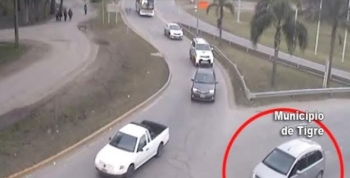 Antes de ser detenido, José López fue filmado por 27 cámaras de seguridad de Tigre