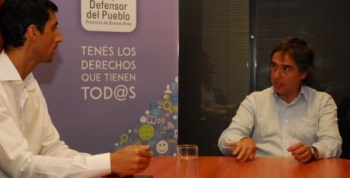 La Defensoría y la Provincia analizaron el estado de los servicios públicos en las zonas inundadas