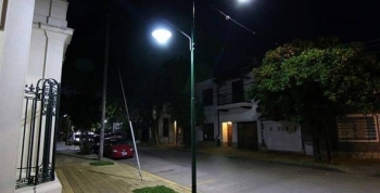 EL MUNICIPIO DE SAN ISIDRO RENOVÓ LUMINARIAS EN MARTÍNEZ