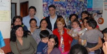 Jorge Macri junto a Gustavo Posse visitaron el merendero “Avancemos Juntos” de San Isidro