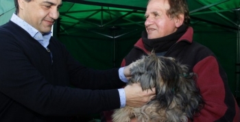 Jorge Macri participó de la jornada de castración en Plaza Almafuerte