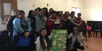 San Fernando dictó un Taller de Crianza para el grupo de madres de la Capilla Nuestra Sra. de Mail�