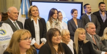 MALENA GALMARINI DISTINGUIDA POR SU LABOR CONTRA LA VIOLENCIA INFANTIL