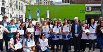 Andreotti homenajeó a los docentes sanfernandinos en el Día del Maestro