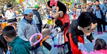 El Día del Niño se festejó en 40 plazas de San Martín