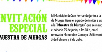 San Fernando invita a la “Muestra de Murgas” el sábado 25 en el Concejo Deliberante