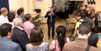 Katopodis inauguró el nuevo espacio Punto PyME en San Martín