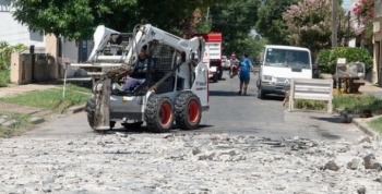 SIGUEN LAS MEJORAS EN LAS CALLES DE SAN ISIDRO