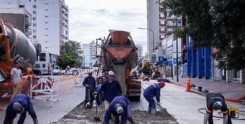 AVANZA LA REPAVIMENTACIÓN DE LA AVENIDA SANTA FE