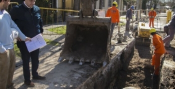 Nuevas obras hidráulicas en Olivos