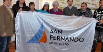 Andreotti recibió a la ‘Pantera’ Farías, quien viajará a disputar el título mundial de box