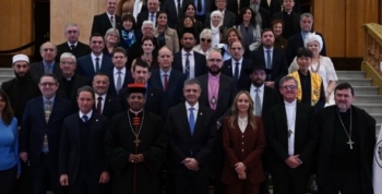 Representantes de distintas religiones se reunieron con Jorge Macri y el cardenal enviado del Papa