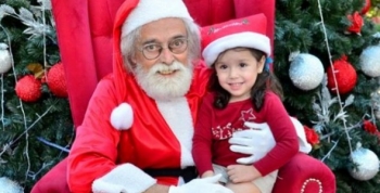 Papá Noel llega a San Fernando antes de la Navidad