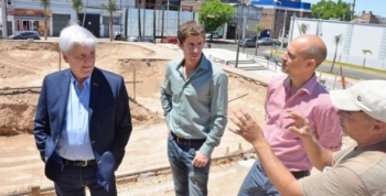 Avanza la obra del parque más importante de San Fernando