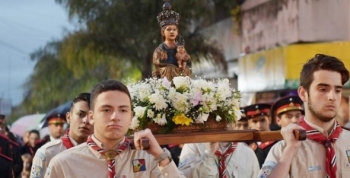 Se realizaron los festejos por el Día de Nuestra Señora de Aránzazu