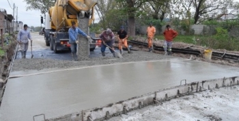 Nuevas obras de pavimentación en diferentes barrios de San Martín