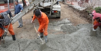 San Martín continúa con las obras de repavimentación en los barrios