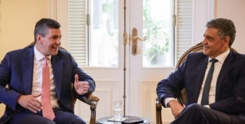 Jorge Macri se reunió con el presidente de Paraguay Santiago Peña