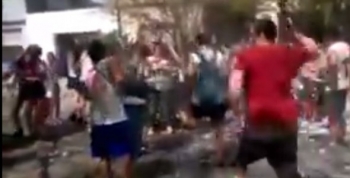 Hombre atacó en Pilar a un grupo de adolescentes que festejaban el viaje a Bariloche