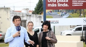 VILLA ADELINA: INAUGURARON LA RENOVADA PLAZA EL CALLAO