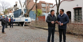 SAN ISIDRO: AVANZA LA CAMPAÑA DE PODA PARA PROTEGER EL ARBOLADO 