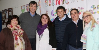 POSSE Y ESTEBAN BULLRICH ANUNCIARON LA DOBLE JORNADA EN LA ESCUELA Nº 25 DE BECCAR