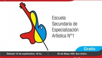 ALUMNOS DEL POLIVALENTE DE  ARTE PRESENTAN qESEArock! EN  SAN ISIDRO