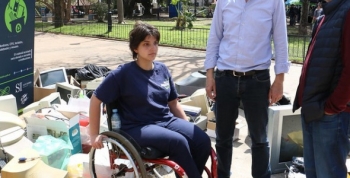 SAN ISIDRO CONTINÚA RECICLANDO RESIDUOS ELECTRÓNICOS