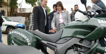 BULLRICH Y RITONDO SUPERVISARON JUNTOS EL TRABAJO DE LAS FUERZAS DE SEGURIDAD