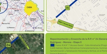 Buenos Aires licitó obras viales para repavimentar las Ruta Provinciales 8, 29 y 24