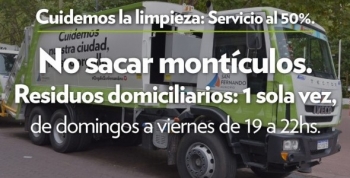San Fernando pide no sacar basura en los feriados
