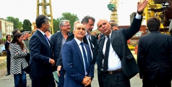 Salvador anunció que el Astillero Río Santiago volverá a producir para la defensa nacional