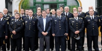 Ritondo presentó la nueva cúpula de la Policía Bonaerense