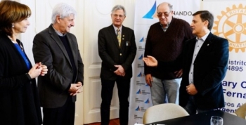 San Fernando firmó un convenio con el Rotary Club